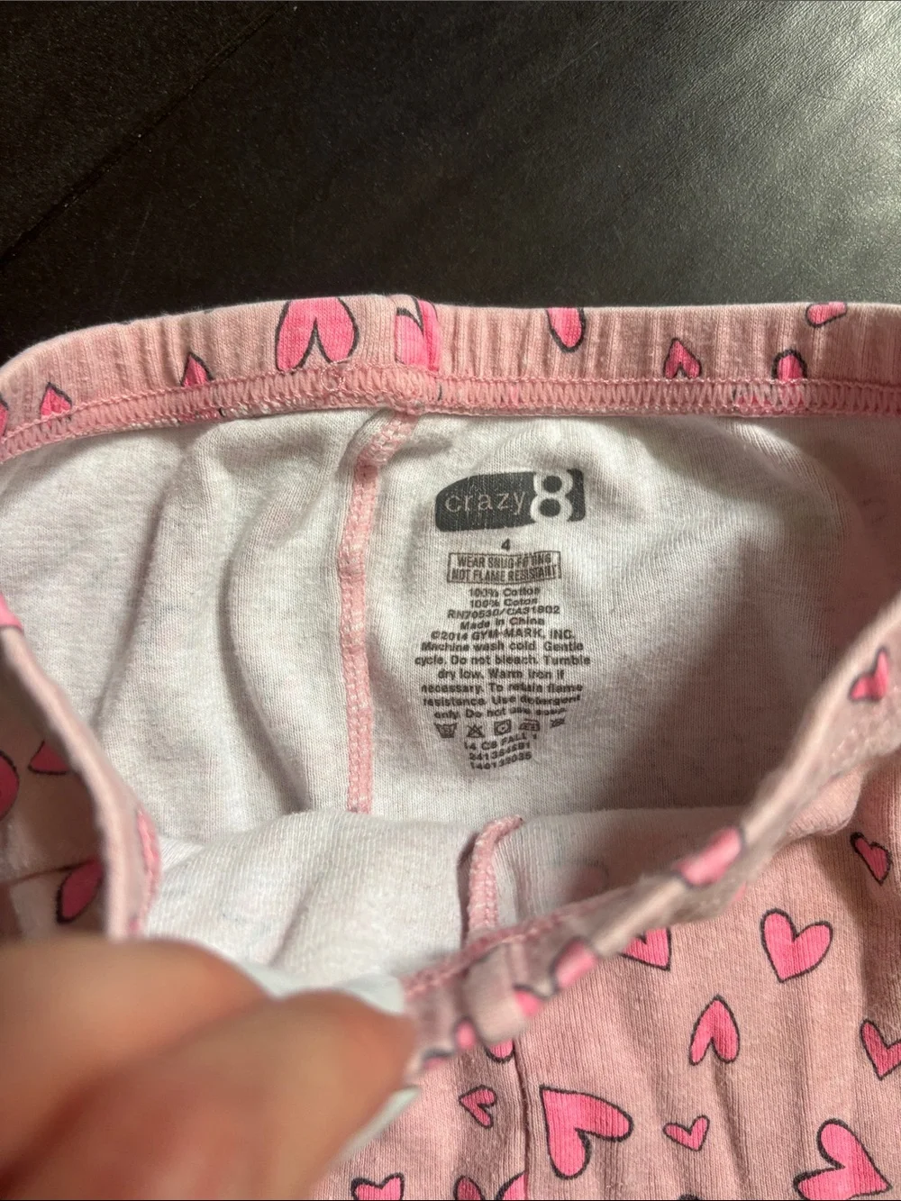 Carter's Pink 'Sleepy Sister Squad' Heart Pajama Set